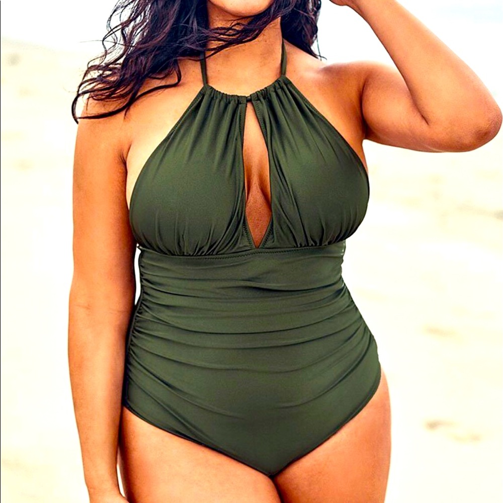 👙☀️😎 Halter One Piece Swimsuit 😎☀️👙